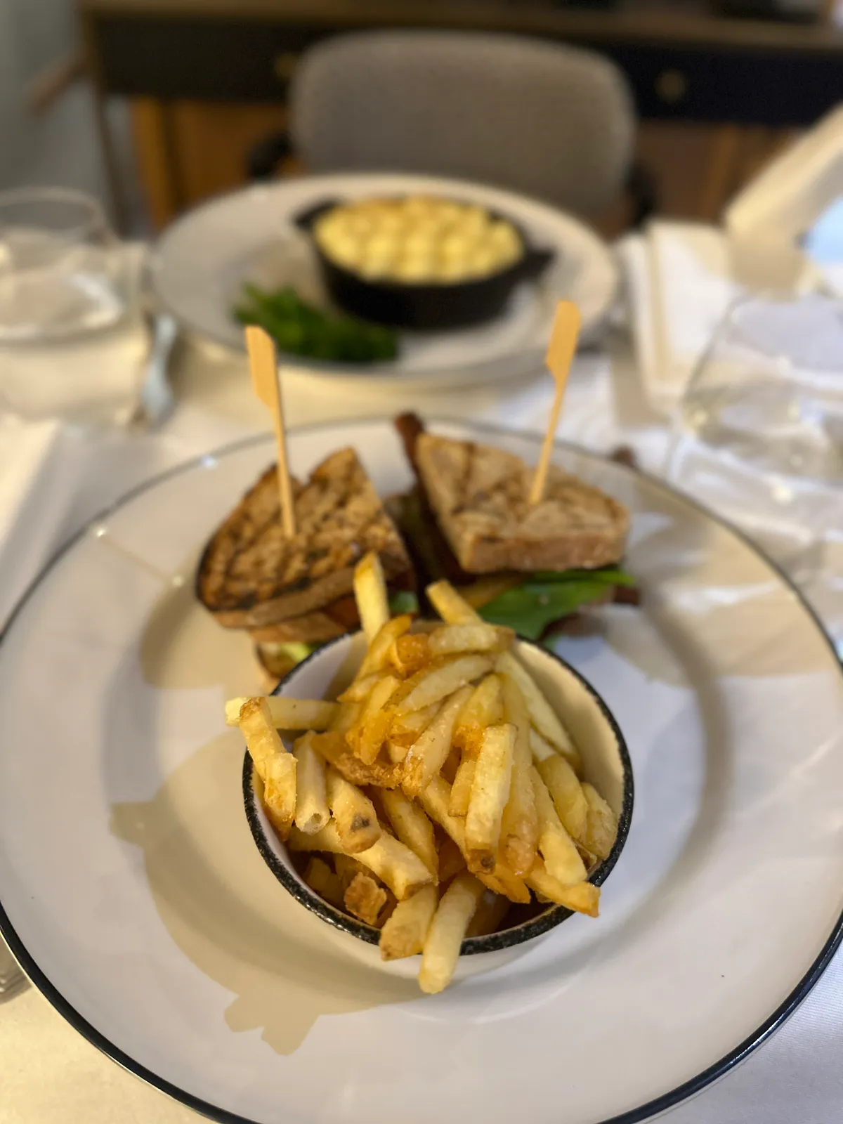 Egan in-room dining at the Conrad St James