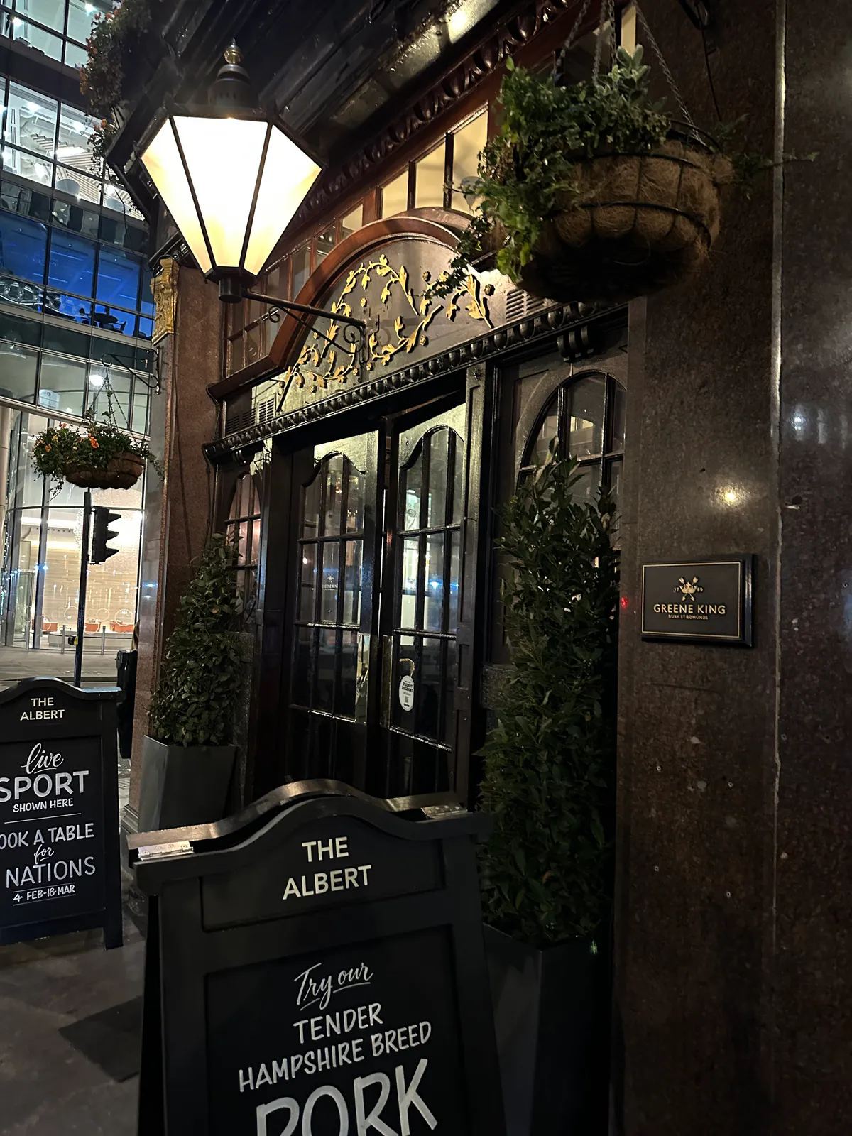 The Albert pub in London