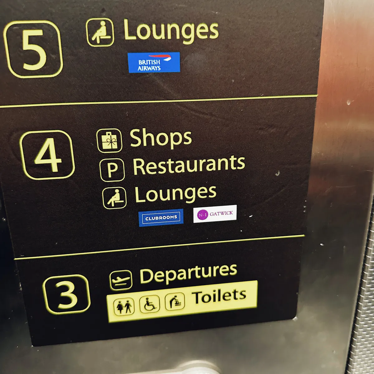 British Airways Club Lounge at Gatwick