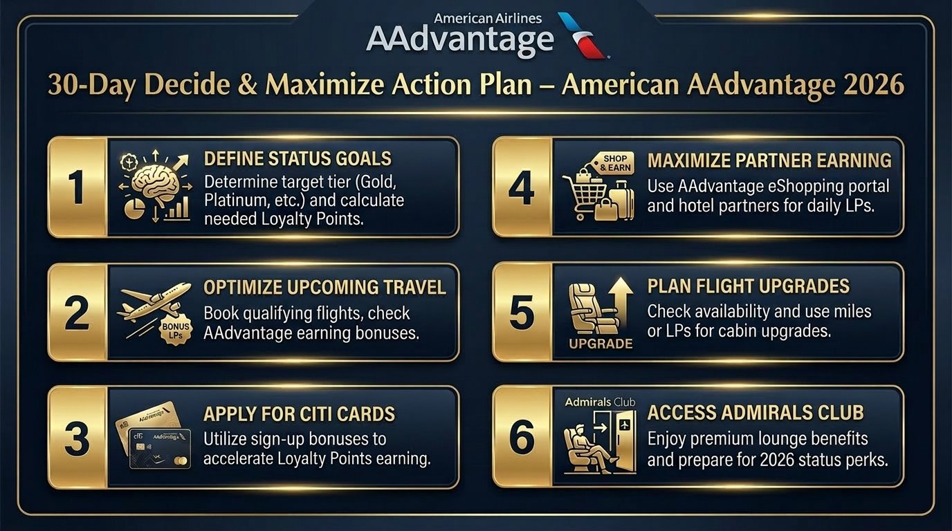 Action plan to maximize value of american aadvantage plan in 2026