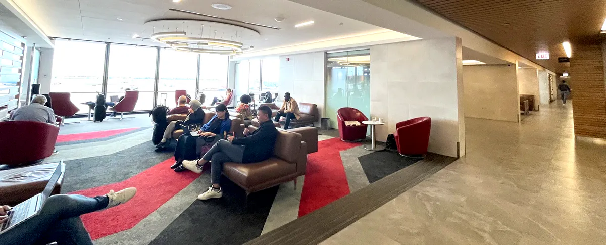 Seating - American Airlines Flagship Lounge at ORD Review 2026