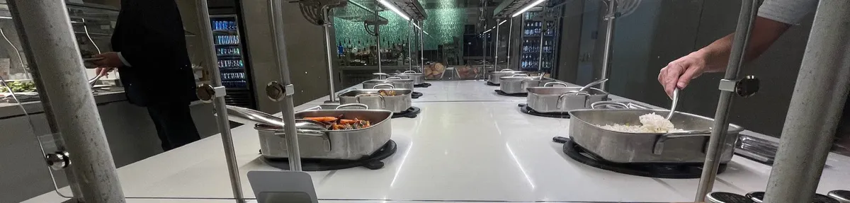 Food -American Airlines Flagship Lounge at ORD Review 2026