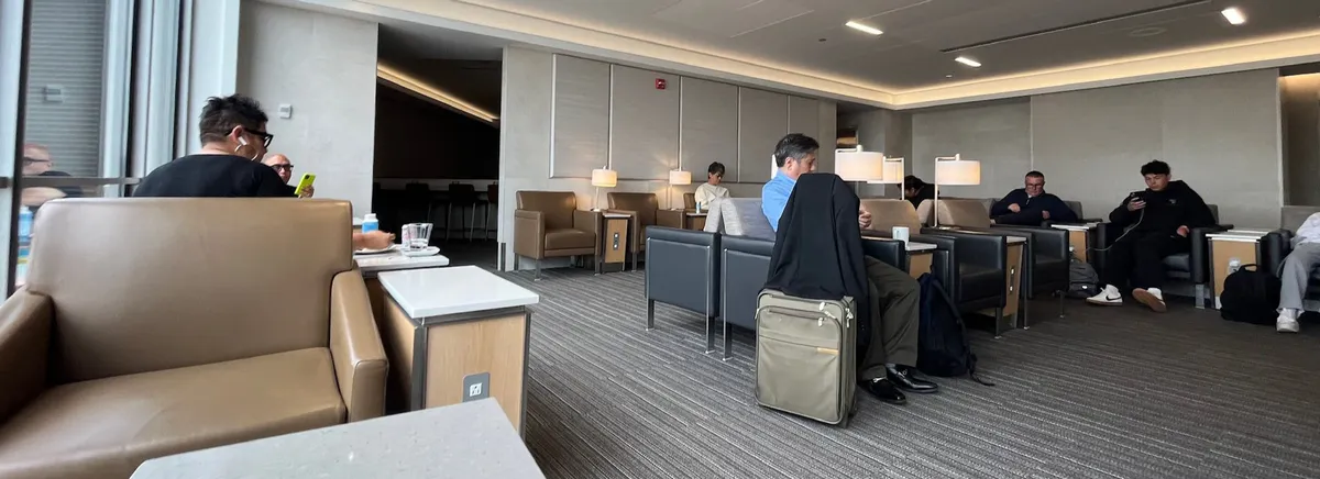 Seating - American Airlines Flagship Lounge at ORD Review 2026