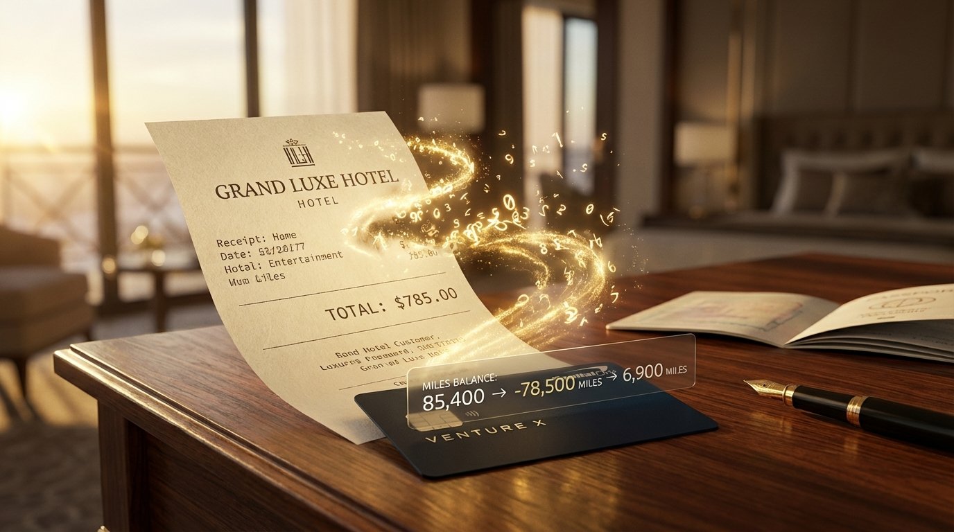 use the capital one venture x travel eraser to pay for recent travel