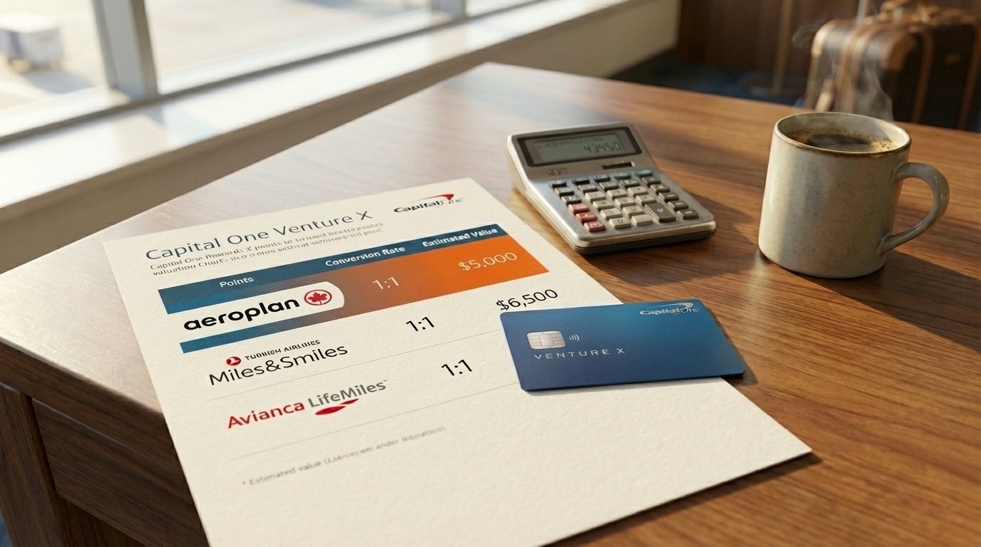 enjoy 1:1 miles transfers with the capital one venture x in 2026
