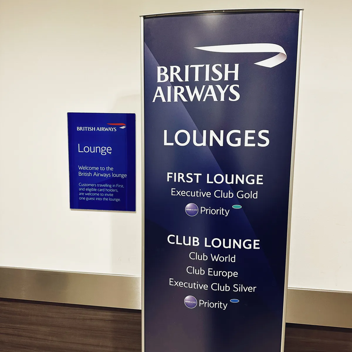 British Airways Club Lounge at Gatwick
