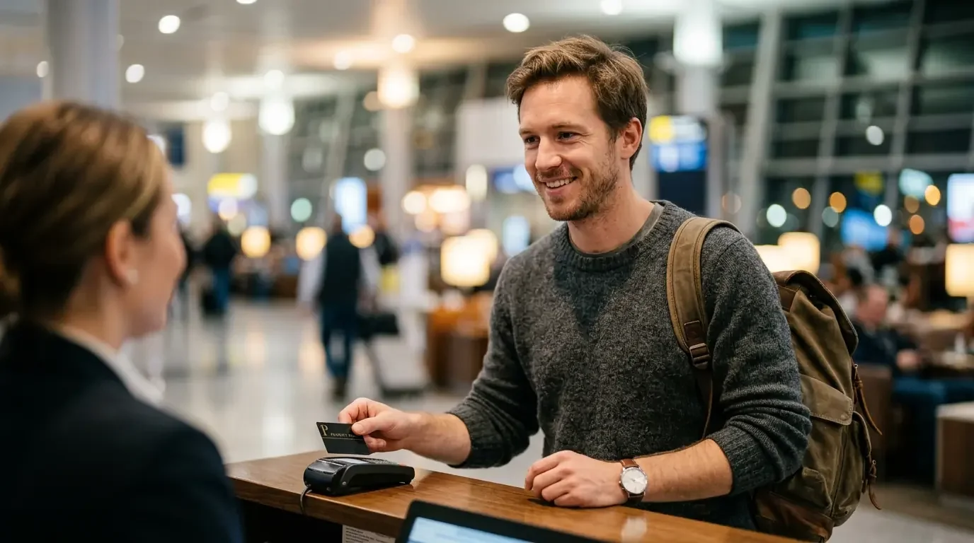 Priority Pass Select membership benefits with Amex Platinum Global Lounge Collection