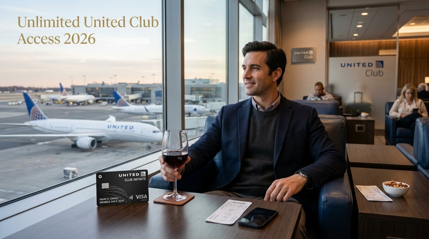how united club access works with united credit cards